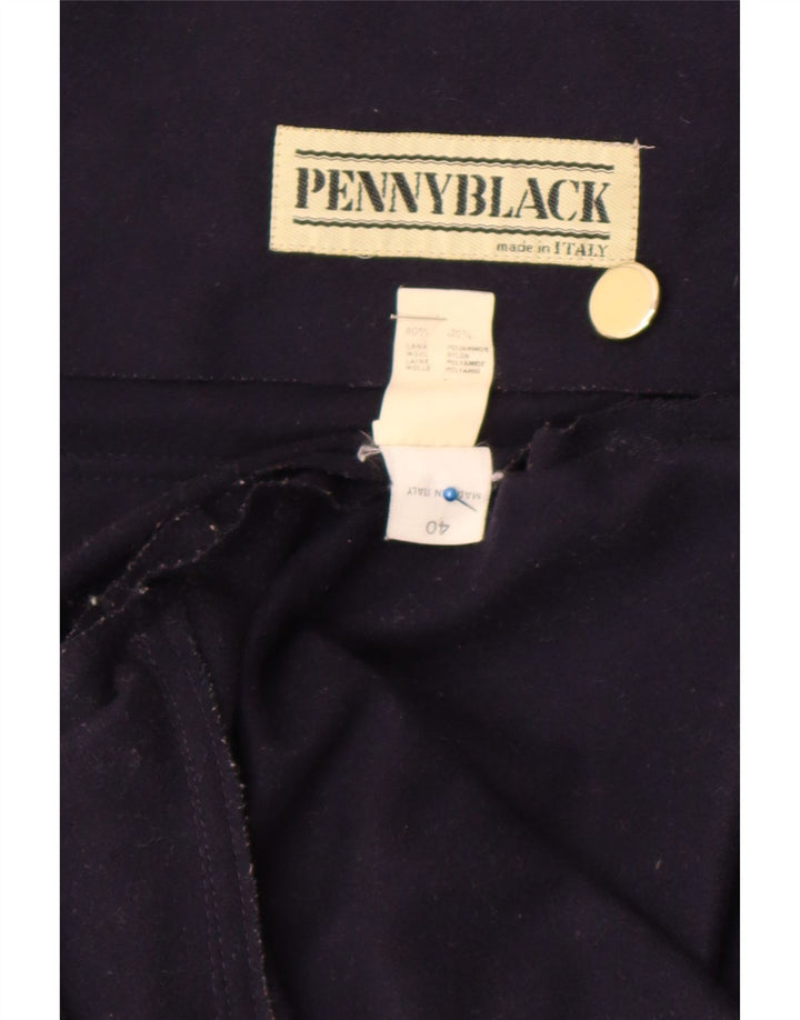 Женский пиджак оверсайз Penny Black UK 10, маленький темно-синий