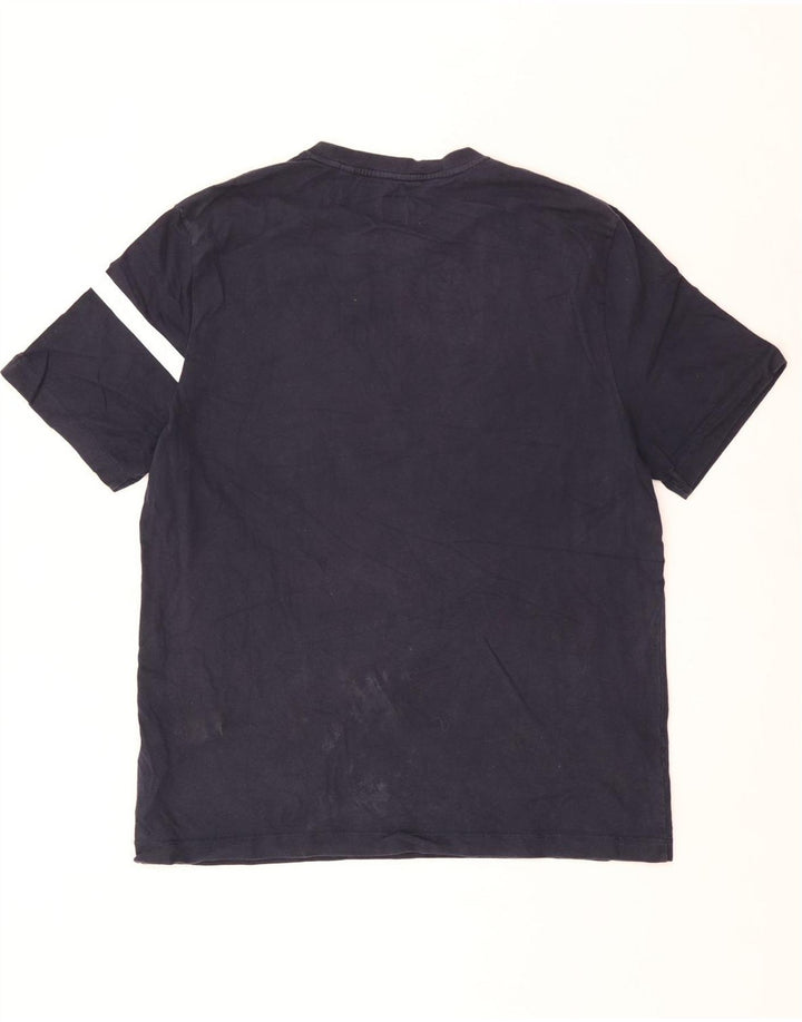 Мужская футболка Jack Wills Top XL темно-синего цвета из хлопка
