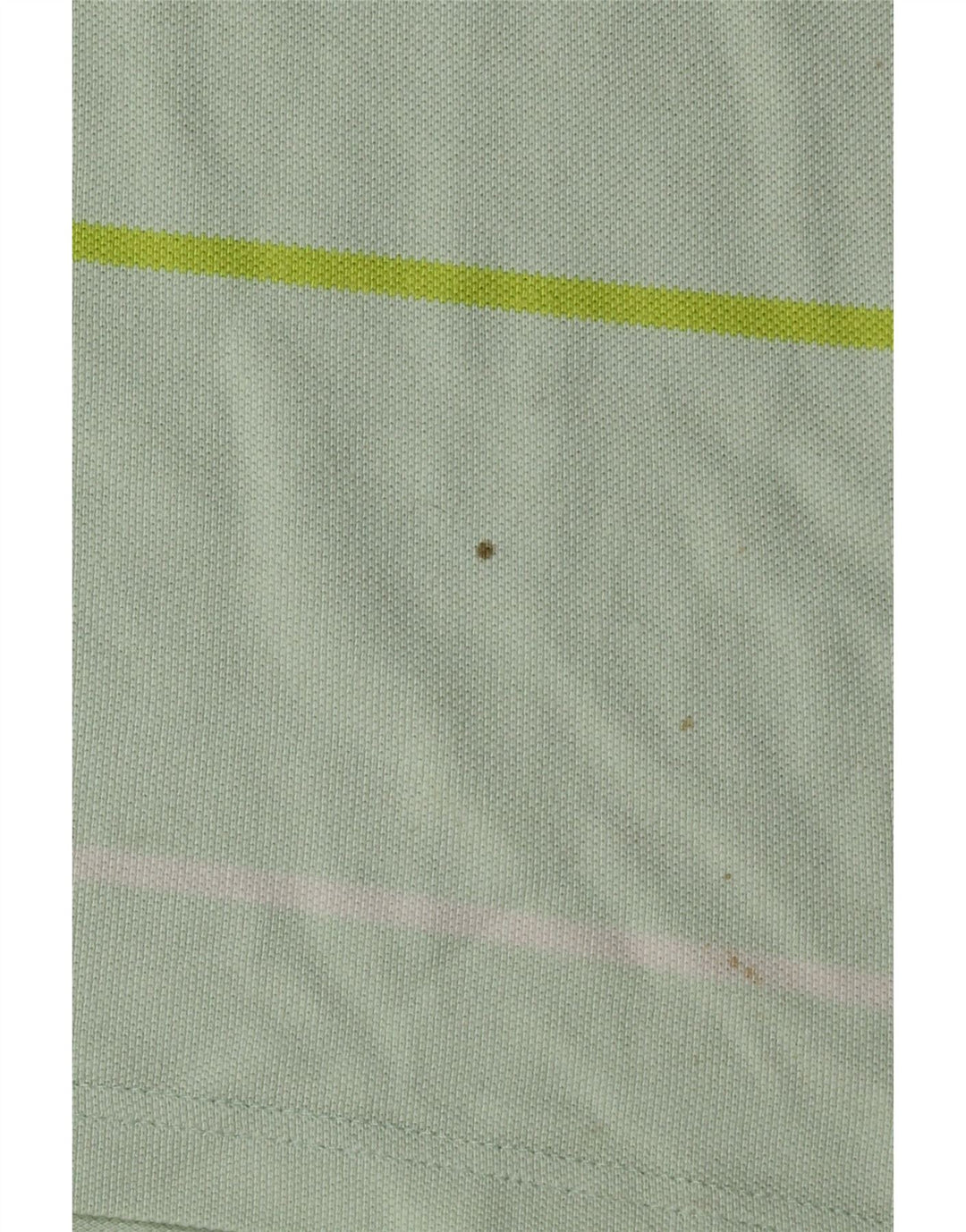 Мужская рубашка-поло ADIDAS 2XL, хлопок в зеленую полоску