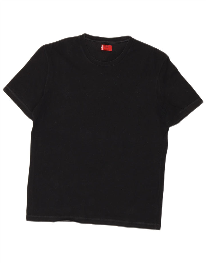 Женская футболка LEVI'S Top UK 12, средний черный хлопок