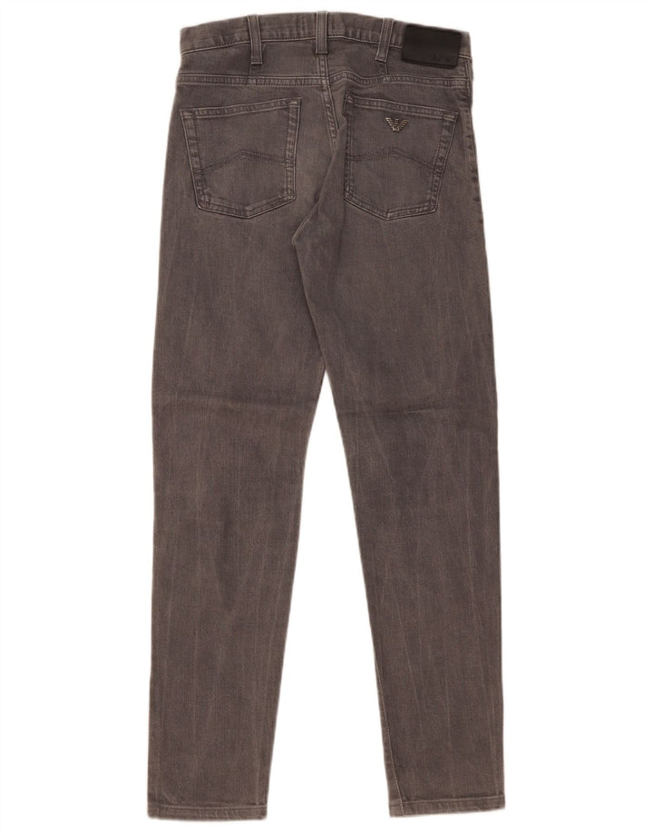 Мужские джинсы Armani Slim W28 L29 Серые, хлопок