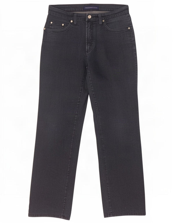 Женские прямые джинсы Trussardi W28 L30 темно-синие, хлопок