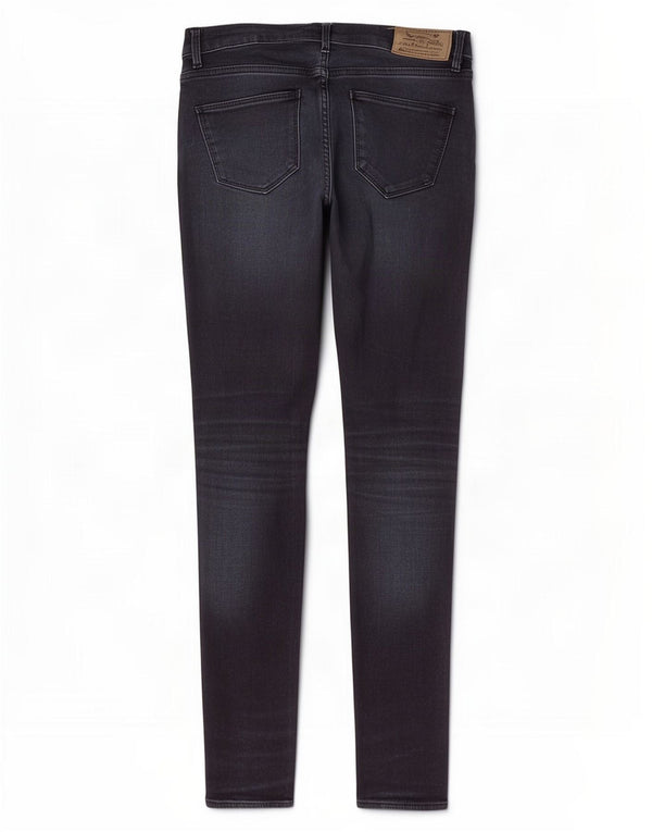 Женские джинсы скинни Zara EU 36 XS W26 L30 Темно-синий хлопок