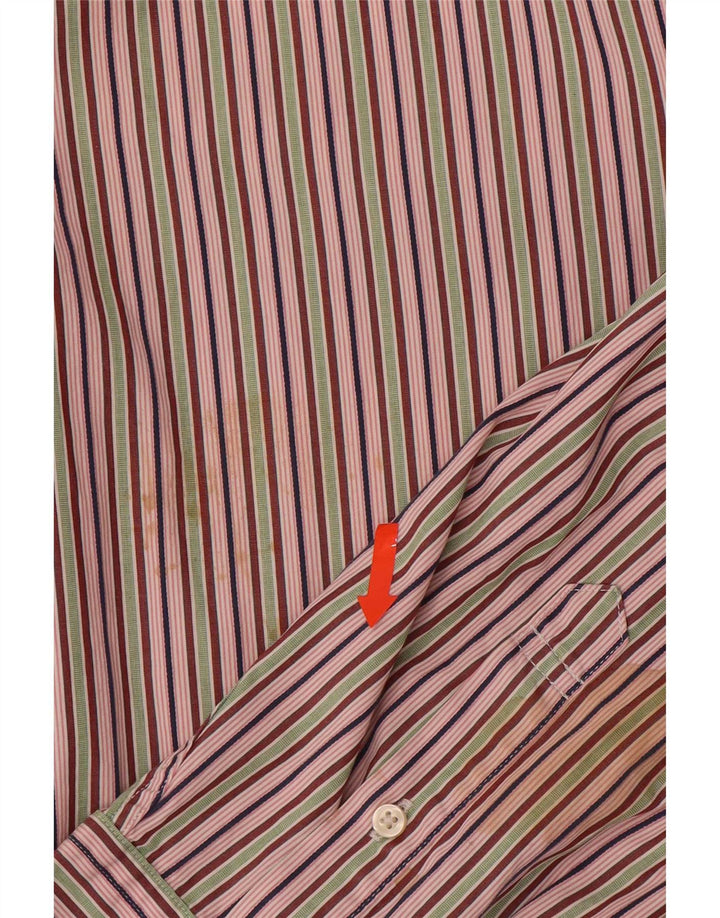 Мужская рубашка Tommy Hilfiger XL, разноцветная хлопковая полоска