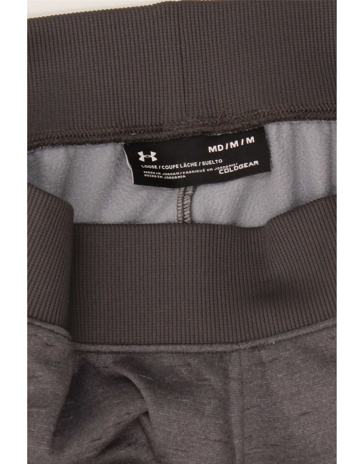 Мужские спортивные брюки Under Armour Cold Gear, брюки для бега, средние серые в крапинку