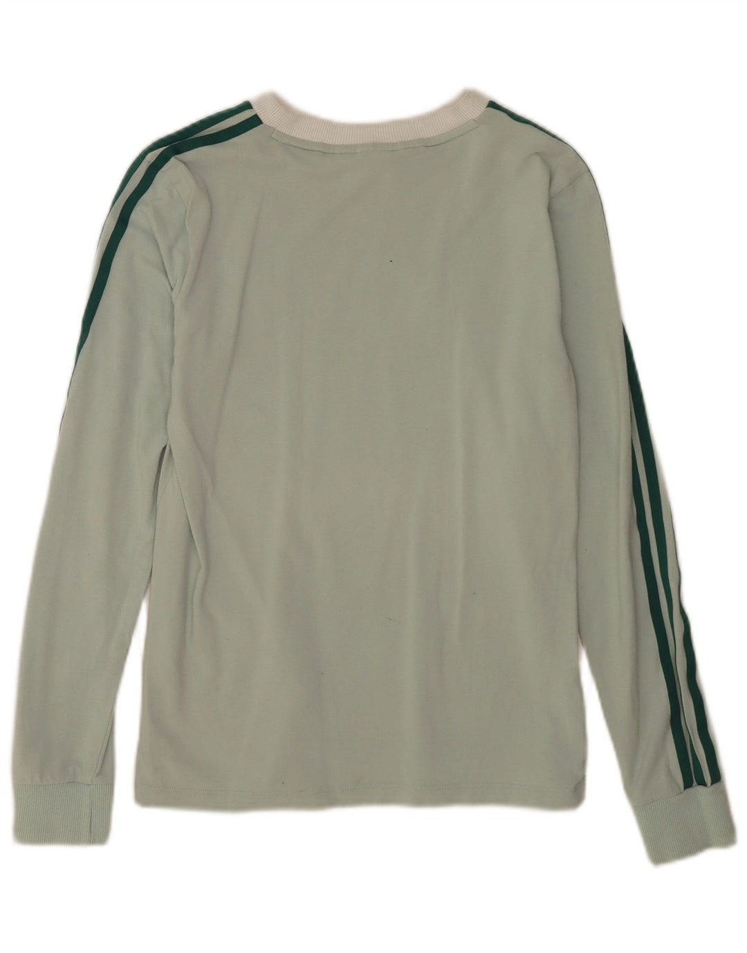 Женский топ Adidas с длинным рукавом UK 10, маленький зеленый