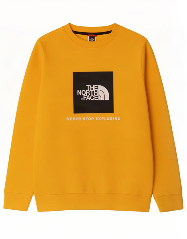 Женский джемпер оверсайз с рисунком The North Face UK 6 XS Желтый