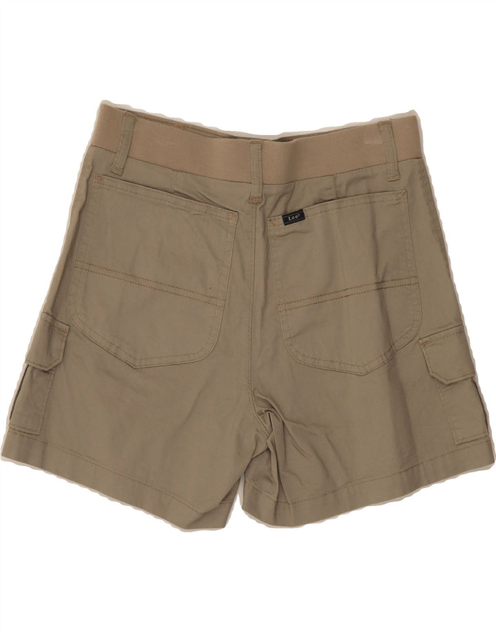 LEE Womens Cargo Shorts US 6 Medium W28 Grey Cotton Vintage Lee and Second-Hand Lee from Messina Hembry 