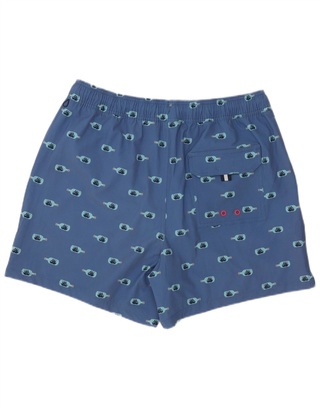 Crew Clothing Мужские шорты для плавания с рисунком XL, синие, полиэстер