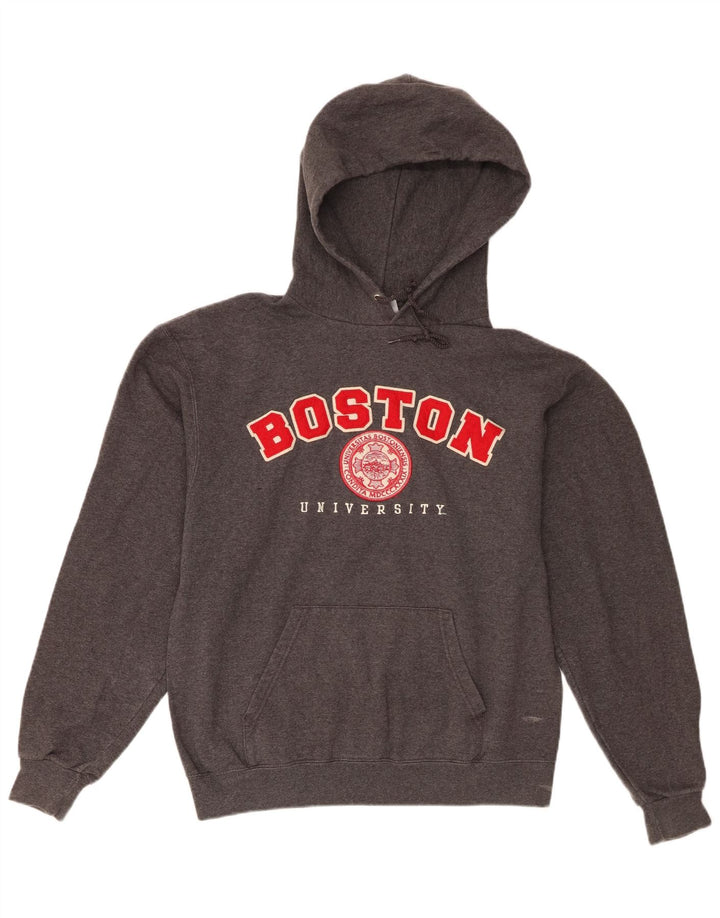 Мужской джемпер с капюшоном Champion Boston University, средний серый в крапинку