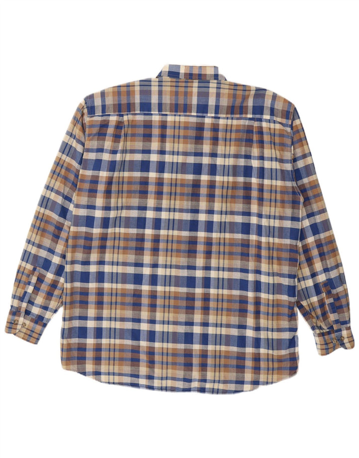 Мужская рубашка Levi's XL синяя клетка