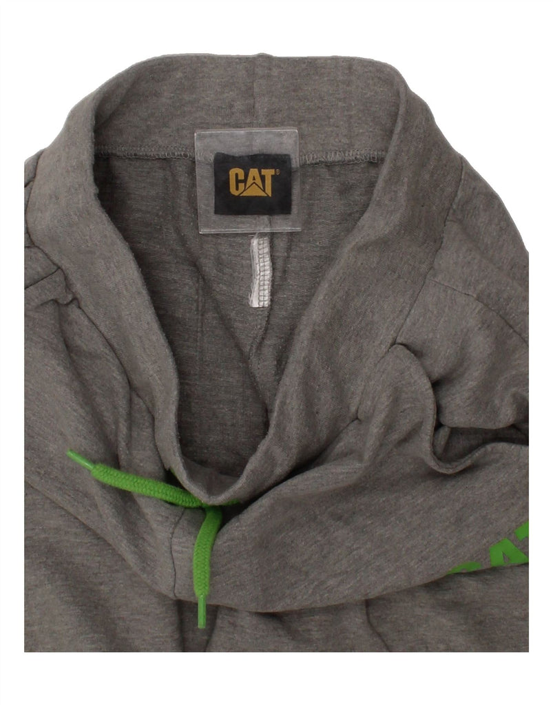 CATERPILLAR Boys Graphic Tracksuit Trousers Joggers 9-10 Years  Grey Vintage Caterpillar and Second-Hand Caterpillar from Messina Hembry 