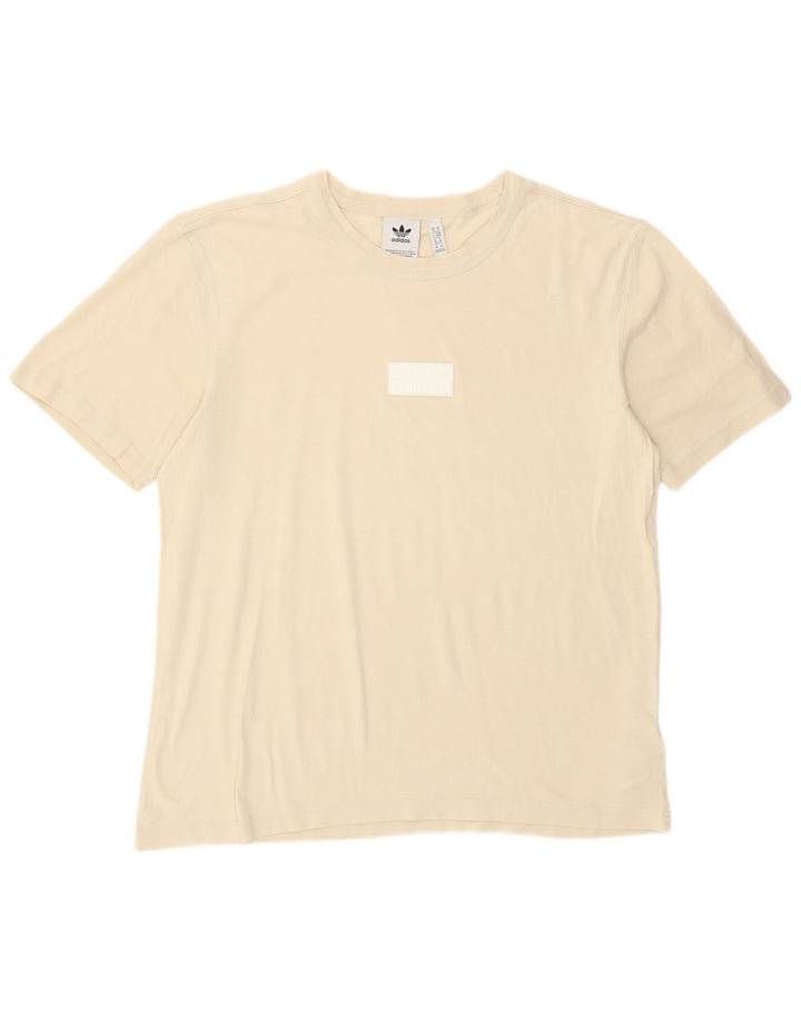Мужская футболка Adidas Top Medium Off White Cotton