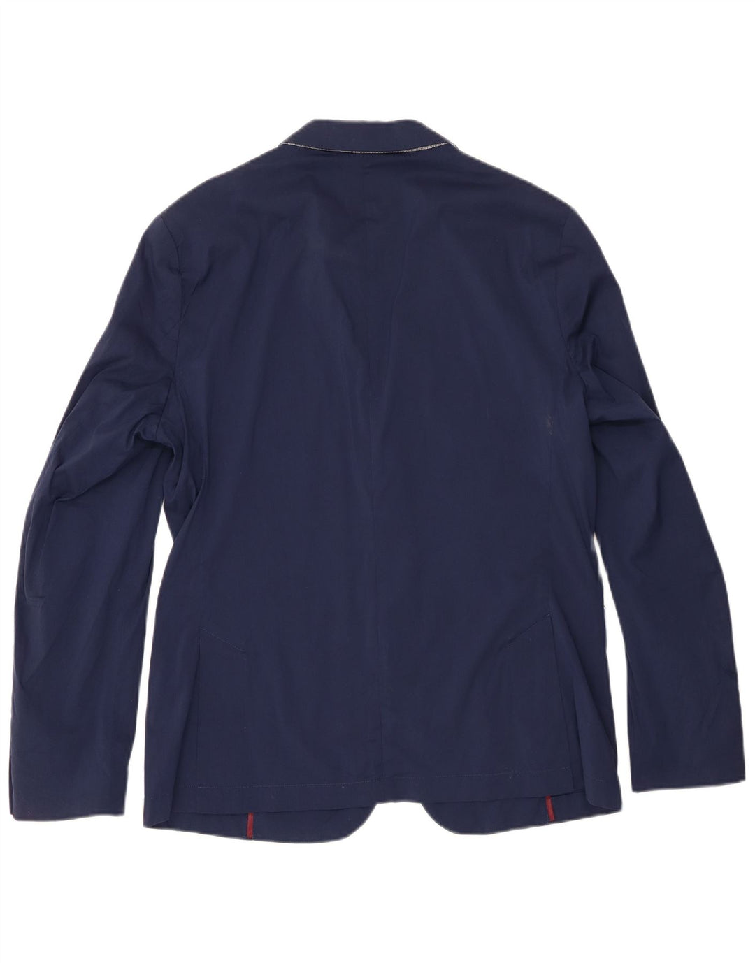 Мужской пиджак Zara на 2 пуговицах EU 54 XL, темно-синий, хлопок