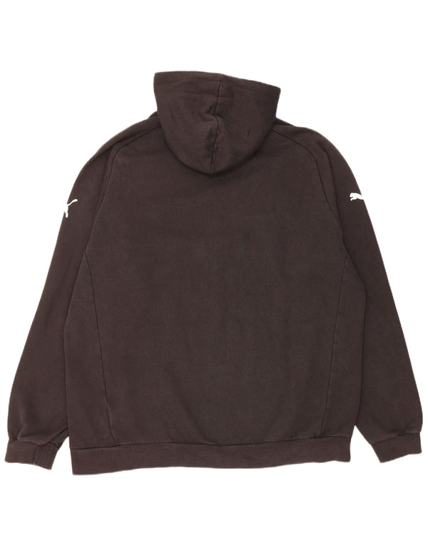 Мужской джемпер с капюшоном Puma 2XL, черный хлопок