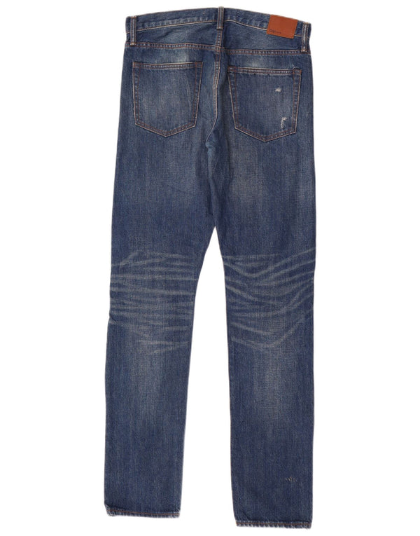 Мужские джинсы скинни Gap Krooley W30 L32 синие, хлопок