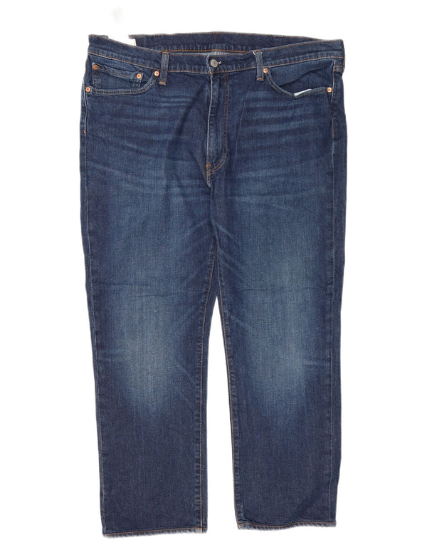 Мужские прямые джинсы Levi's 514 W40 L30 темно-синие, хлопок