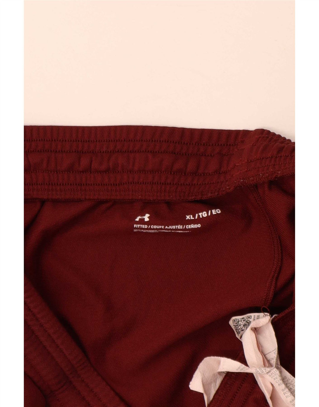 Мужские спортивные брюки Under Armour XL бордовый полиэстер