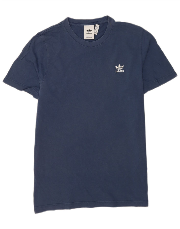 Мужская футболка Adidas Top Medium Navy Blue Хлопок