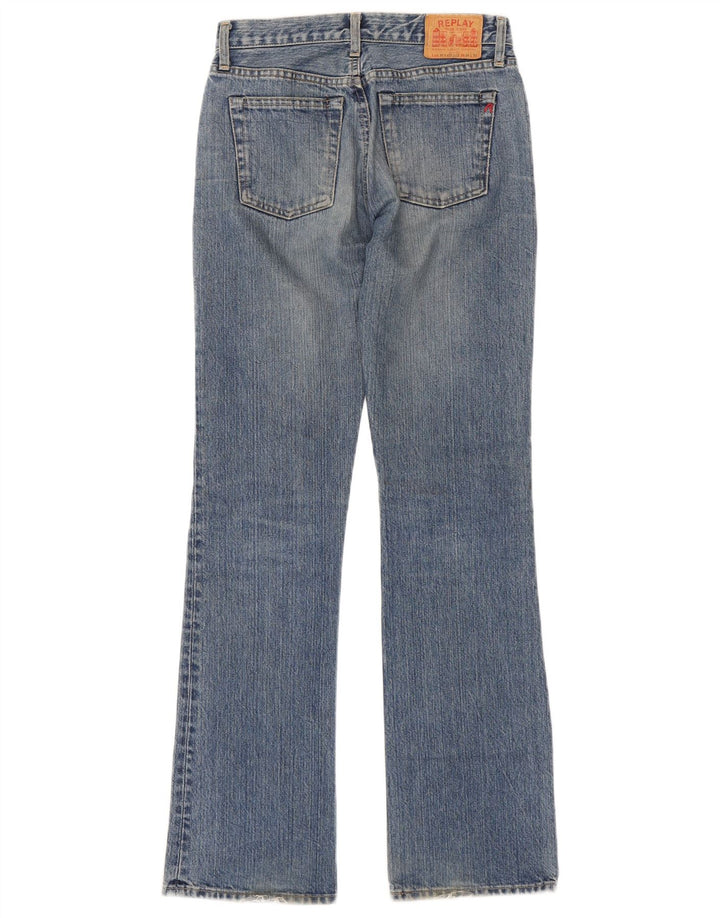 Женские джинсы Bootcut Replay W26 L32, синие, хлопок