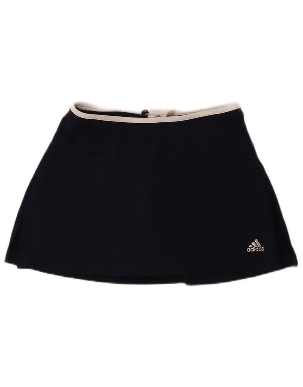 Женские шорты Adidas Climalite UK 10, маленькие W28, темно-синий, нейлон