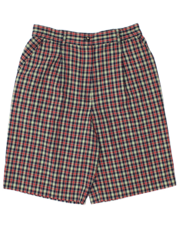 Женские шорты чинос Alice Collins UK 12, средние W30, разноцветная клетка