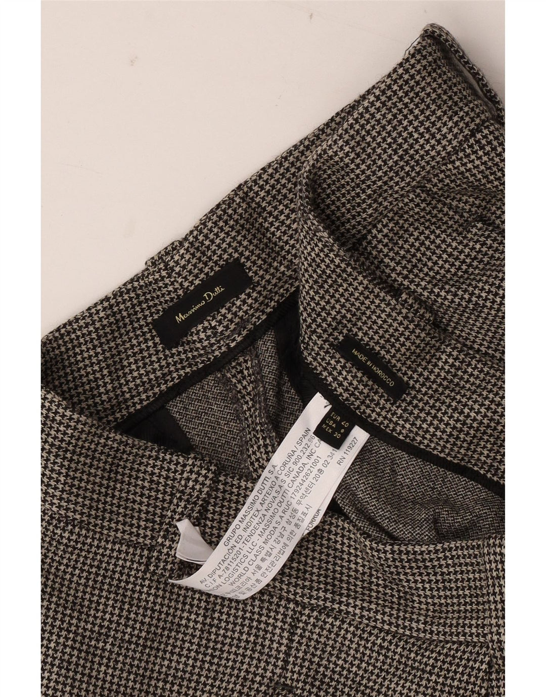 Брюки женские укороченные MASSIMO DUTTI EU 40 Medium W30 L25 Серые