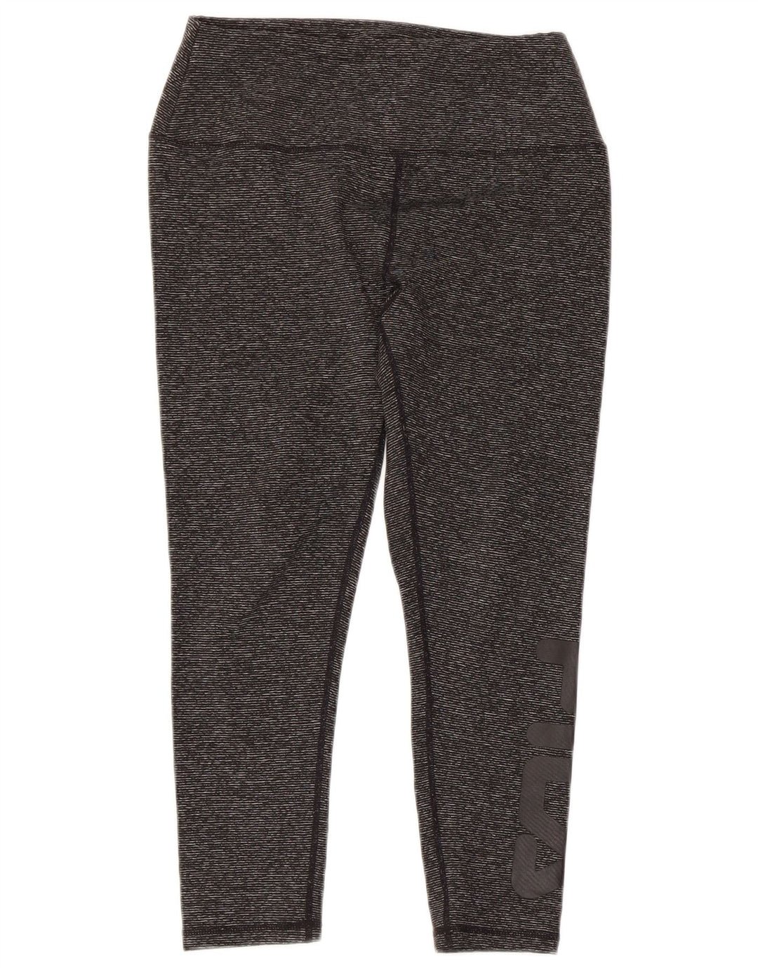 Женские леггинсы-капри FILA с рисунком, Великобритания, 10 шт., маленький серый полиэстер в тонкую полоску