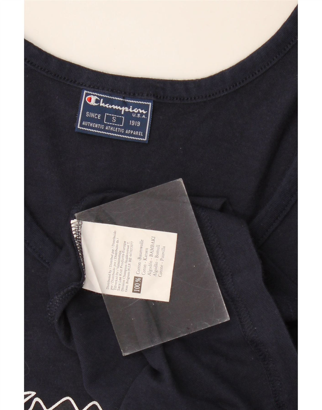 Мужской жилет Champion с рисунком, маленький темно-синий, хлопок