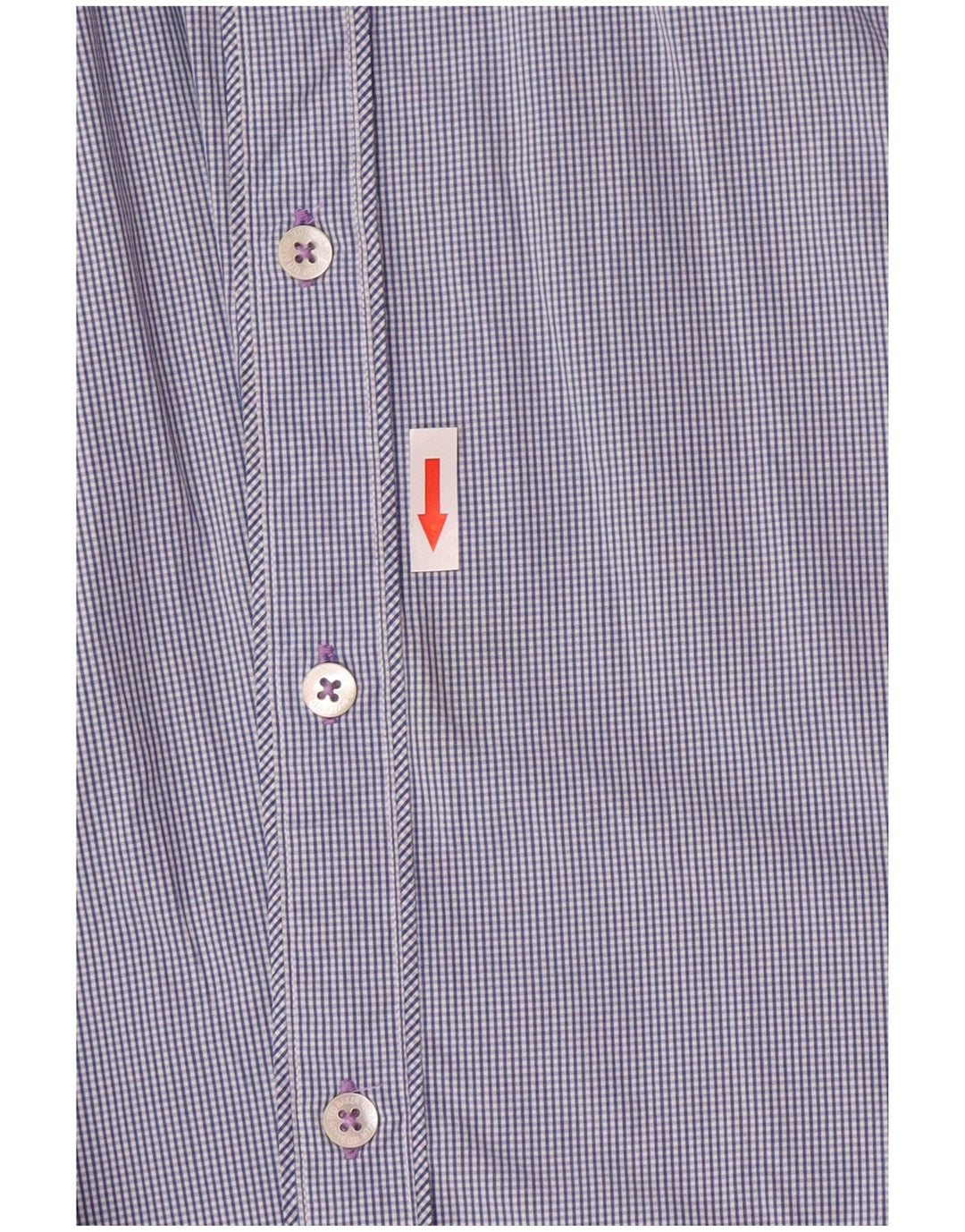 Мужская рубашка Ted Baker, размер 6, 2XL, темно-синяя клетка