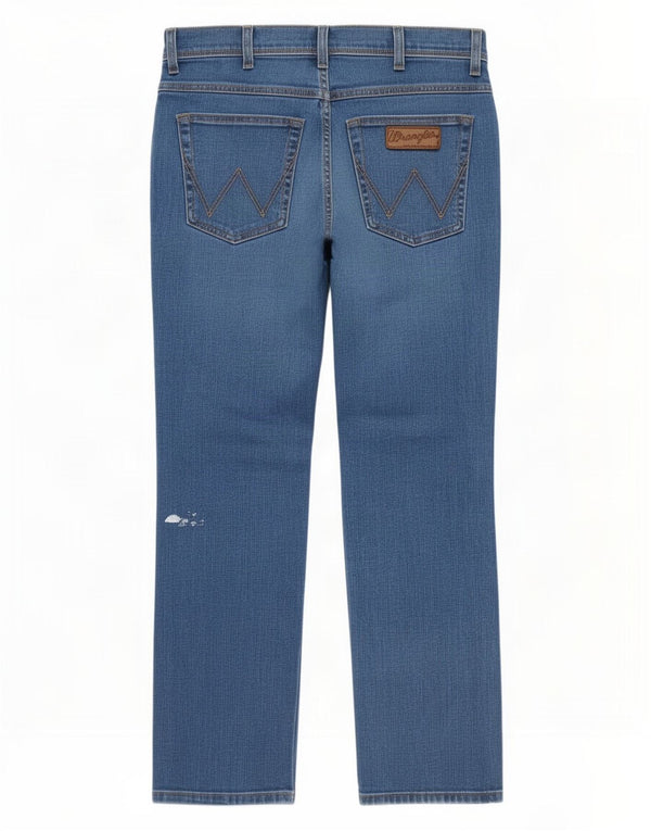 Мужские прямые джинсы Wrangler Arizona Stretch W32 L30, синий хлопок