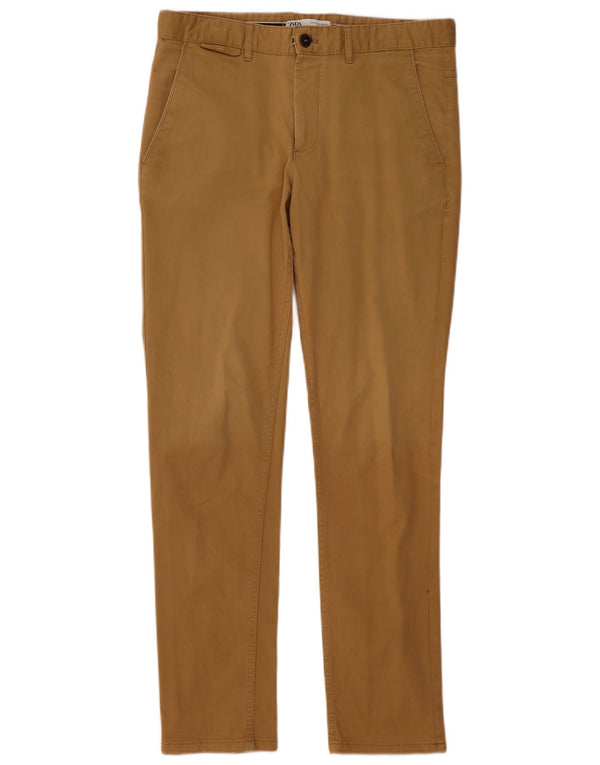 Мужские брюки-чиносы Zara EU 40 Medium W31 L31 Бежевые