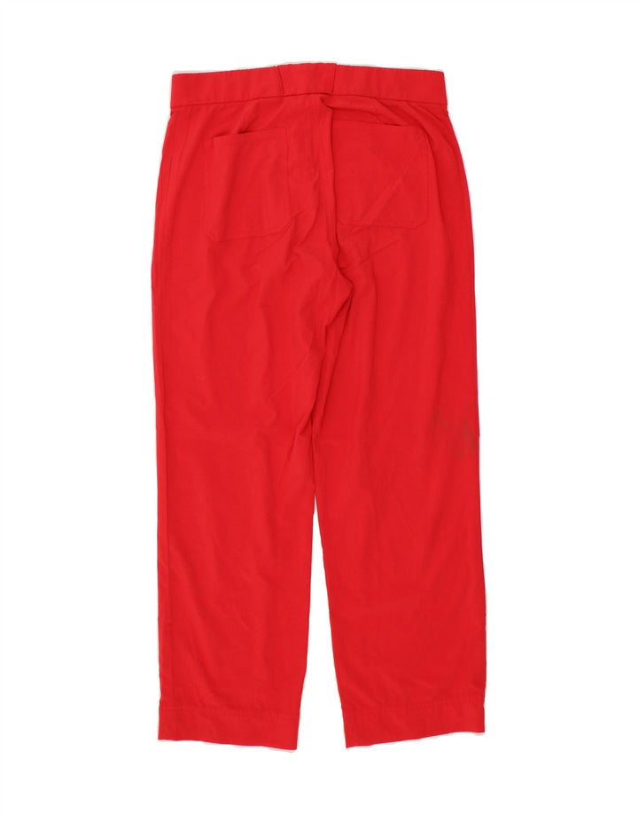 ATHLETA Womens Tracksuit Trousers US 4 Small Red Polyester Vintage Athleta and Second-Hand Athleta from Messina Hembry 