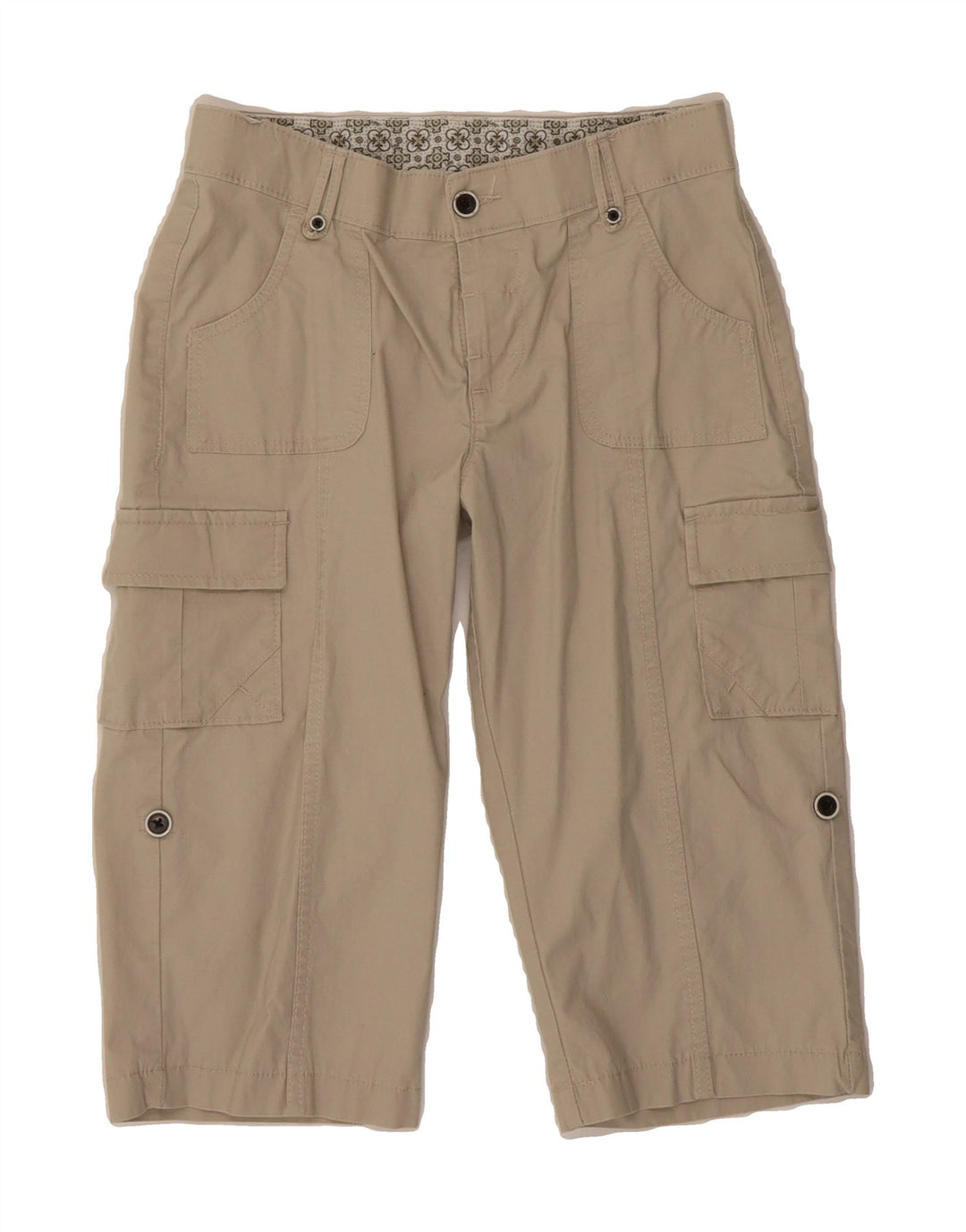 LEE Womens Bermuda Shorts US 4 Small W28 Grey Cotton Vintage Lee and Second-Hand Lee from Messina Hembry 