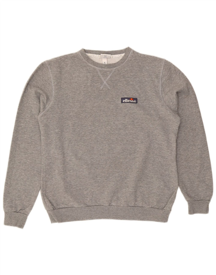 Женский свитер Ellesse, джемпер UK 18 XL, серый хлопок