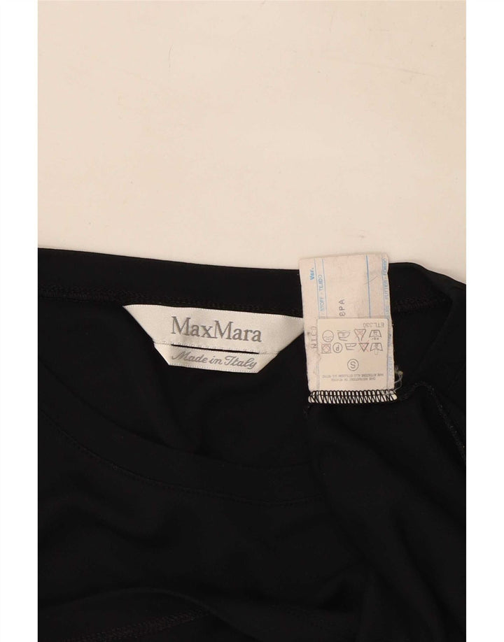 Женская блузка Max Mara Top UK 10 Small Black