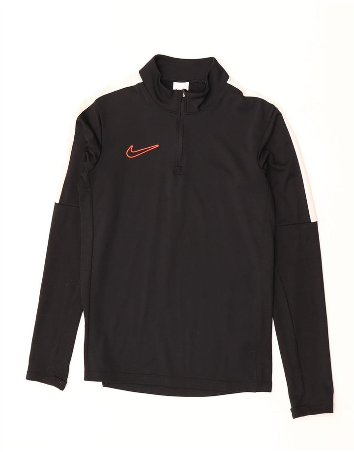 Мужской спортивный костюм с длинными рукавами Nike Dri Fit XS, черный полиэстер