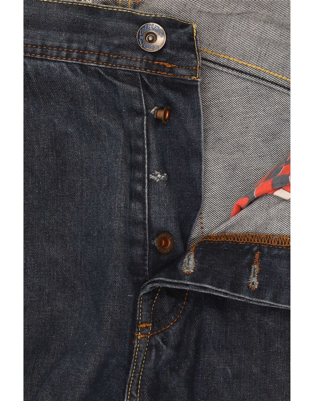 Мужские прямые джинсы Volcom W32 L31 темно-синие, хлопок
