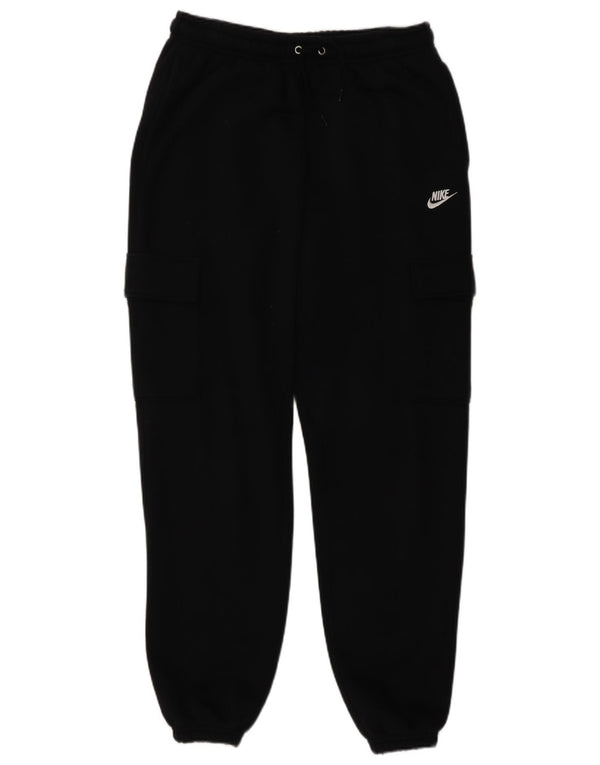 Мужские спортивные брюки-карго Nike, маленькие черные хлопковые брюки-карго
