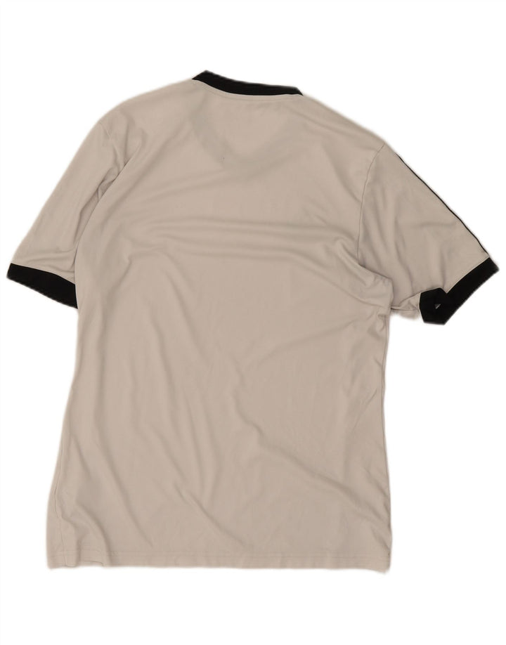 Мужская футболка Adidas Top Medium Off White из полиэстера, спортивная