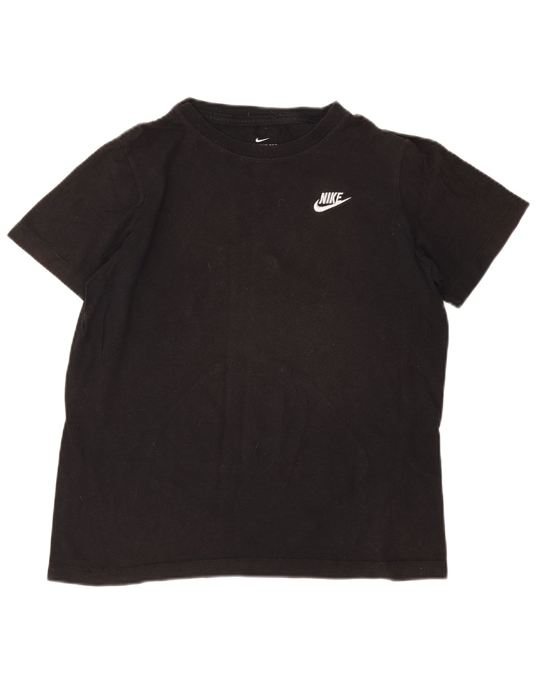 Футболка Nike для мальчиков, топ 12–13 лет, большая черная