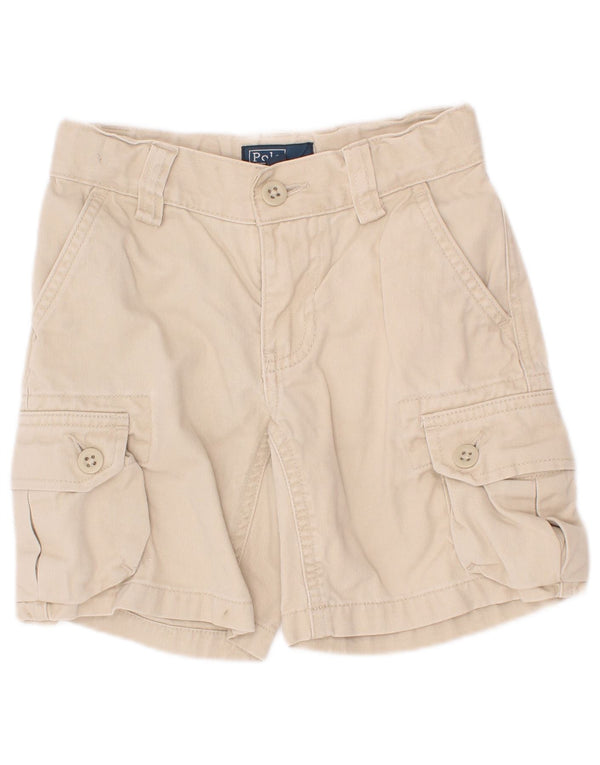 Шорты карго для мальчиков 2–3 лет Polo Ralph Lauren W20, белый хлопок