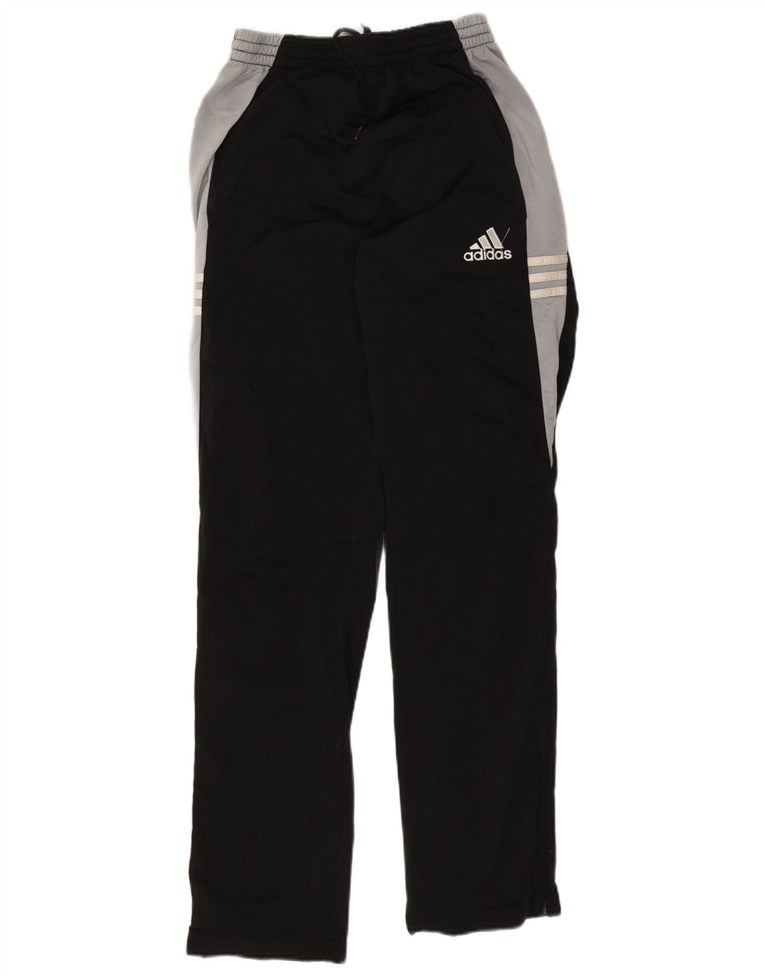 Мужские спортивные брюки Adidas UK 36/38, маленькие черные, полиэстер с цветными блоками