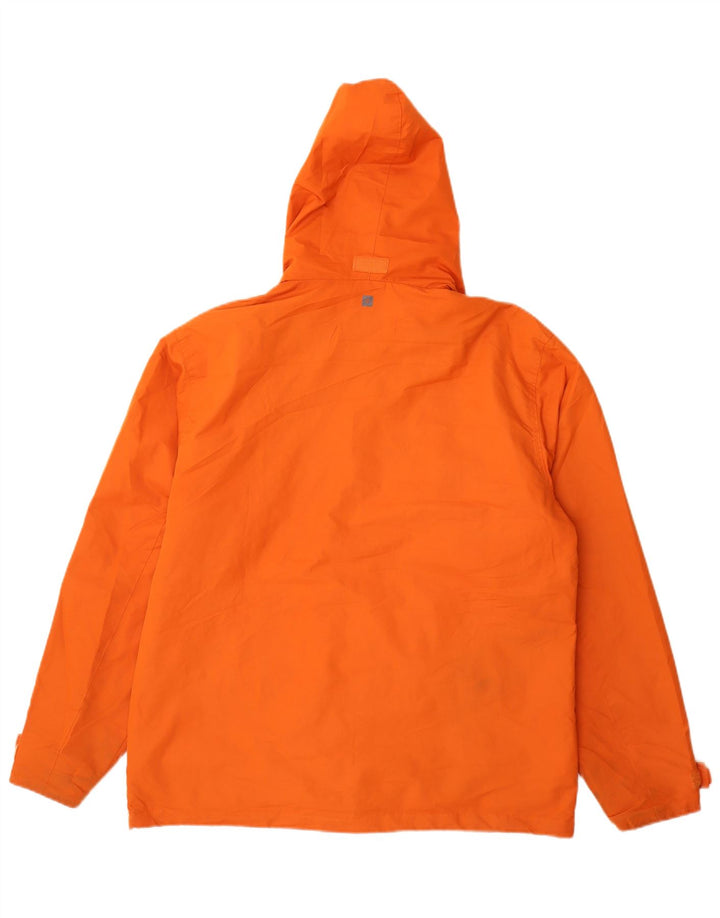 Мужская дождевик с капюшоном Mountain Warehouse UK 38, средний оранжевый полиэстер