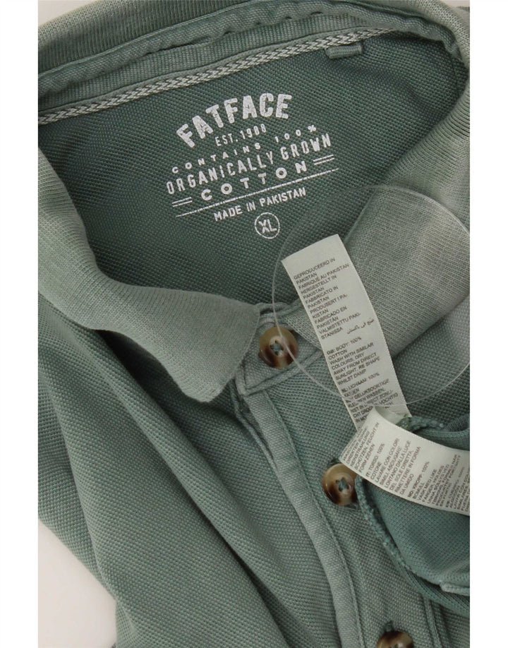 Мужская рубашка поло Fat Face XL, зеленый хлопок