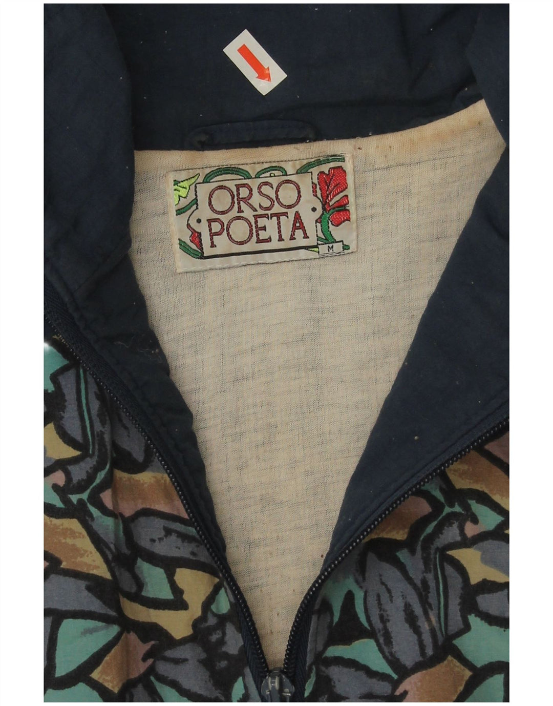 Мужской спортивный костюм Orso Poeta, верхняя куртка, средний, темно-синий