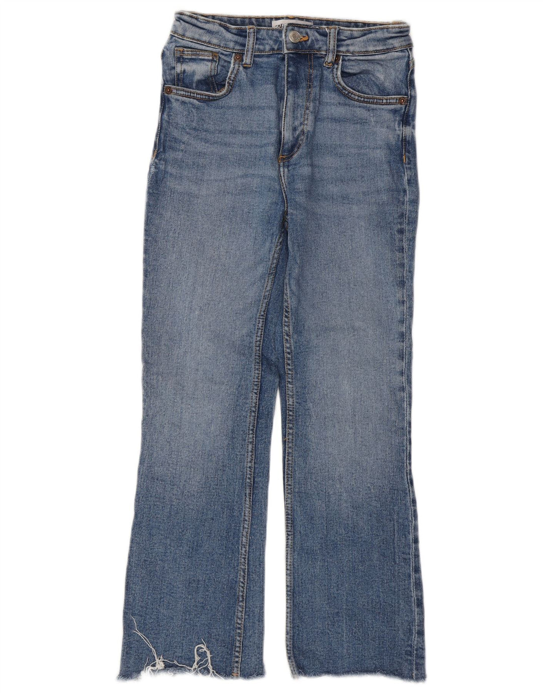 Женские джинсы Bootcut Zara EU 34 2XS W24 L25 синие, хлопок