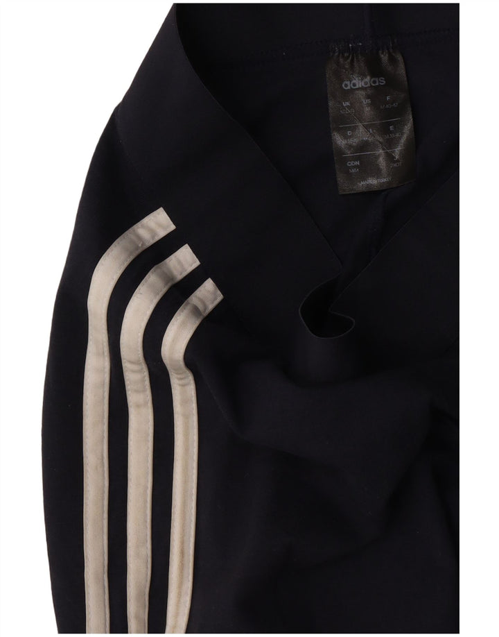 Женские леггинсы Adidas UK 12/14, средние, темно-синие