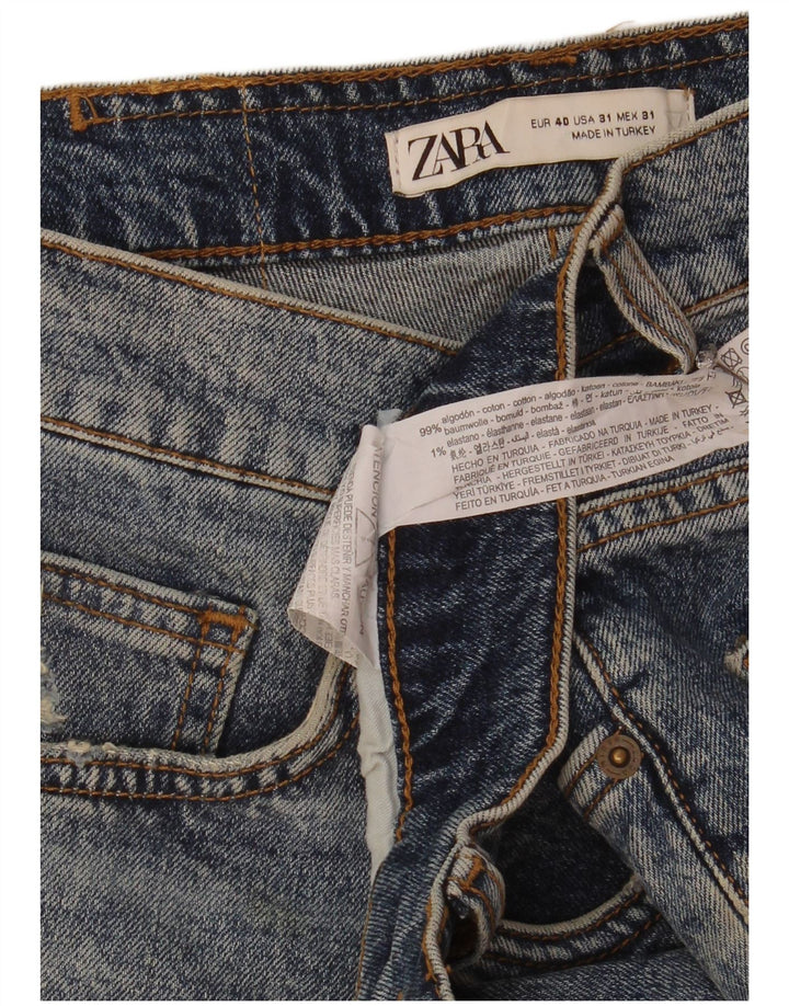 Мужские джинсовые шорты Zara EU 40 Medium W31, синие, хлопок