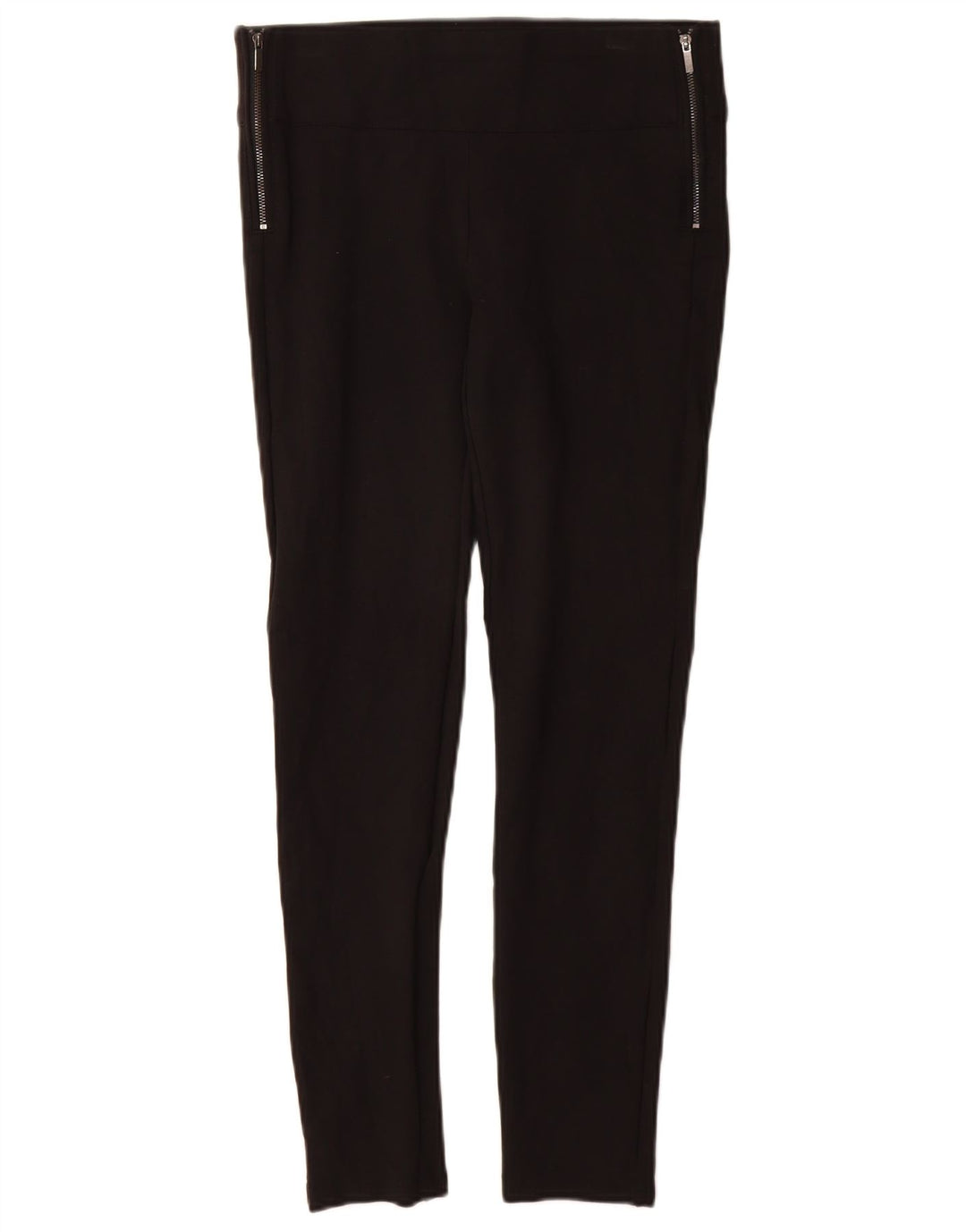 Женские леггинсы Zara UK 12, средние, черные